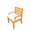 4 Seats 5 Pcs Grade-A Teak Wood Dining Set: 36" Round Table And 4 Atnas  Arm Chairs #11AT0704-1555484719