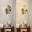 Tiffany Style Parrot Wall Sconce, 12.4" H Stained Glass Wall Light With 1 Light