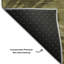 Premium Machine Washable Cossette AMF1051 Swirls Rug-514429647