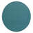Teal Round Side Table with Bottom Shelf and Cabriole Legs-552161786