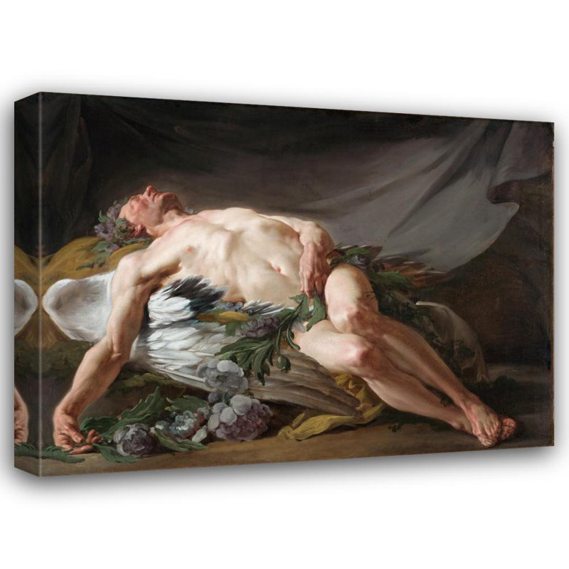 «Sleep» par Jean Bernard Restout - Art mural sur toile tendue avec châssis, H 24 po x l 17 po
