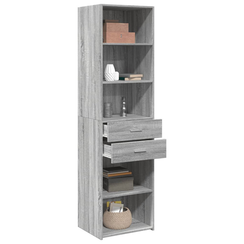 Allande 50cm Sideboard, Grey/Sonoma