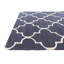 Tapis bleu marine Oharare