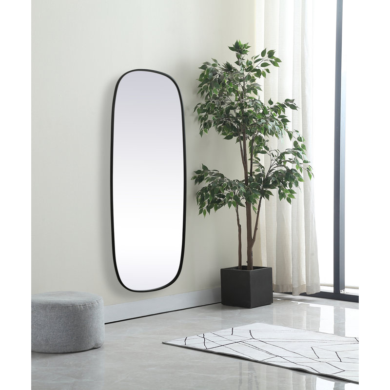 Miroir Bertin, Noir, noir, noir, noir, 60 po x 24 po 