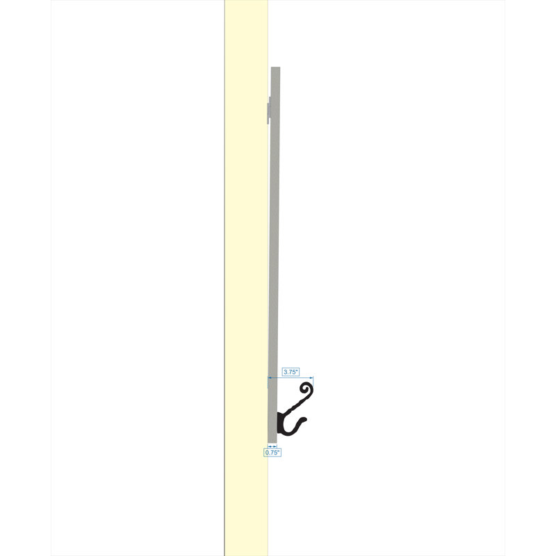 Veyron Flat Wall Mirror