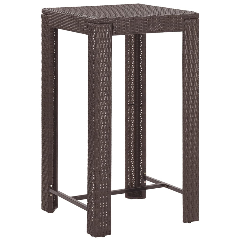 Bar Set Steel Frame Material, White, Black