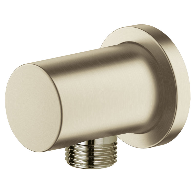 Rainshower 1/2-Inch Handheld Shower Wall Union, Brushed Nickel