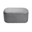 Maliyah 78cm Wide Velvet Oval Solid Colour Standard Ottoman with Storage-1091645642