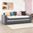 Wood Upholstered Daybed with Integrated Bluetooth Audio System, Storage Armrests and Trundle-925645989-925645986