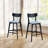 Wooden Bar Chairs, Upholstered Kitchen Island Chairs-1701091986-1701091981