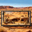 Tempered Glass Reptile Terrarium with Aluminium Frame-136926841