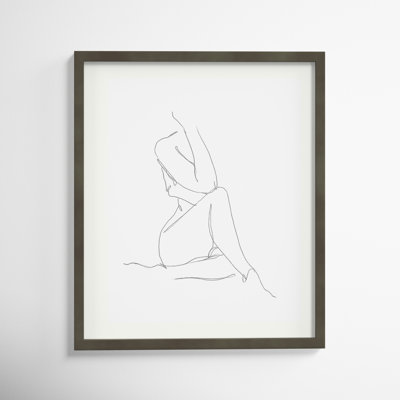 Nude Contour Sketch No. 1 Print