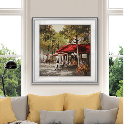 « paris al fresco », peinture