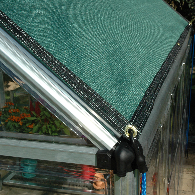 Palram - Canopia Shade Cloth with Grommets 8' x 8' - Green, 96" W x 96" D