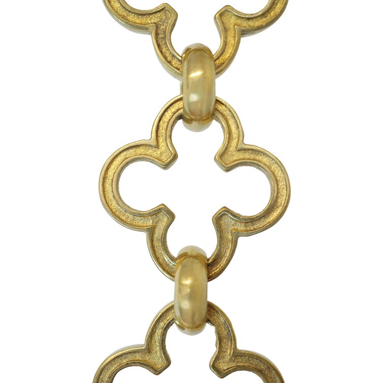  RCH Hardware CH-06-Brass Chain #06, Solid Brass Chain with  Light Oval Un Welded Link : Tools & Home Improvement