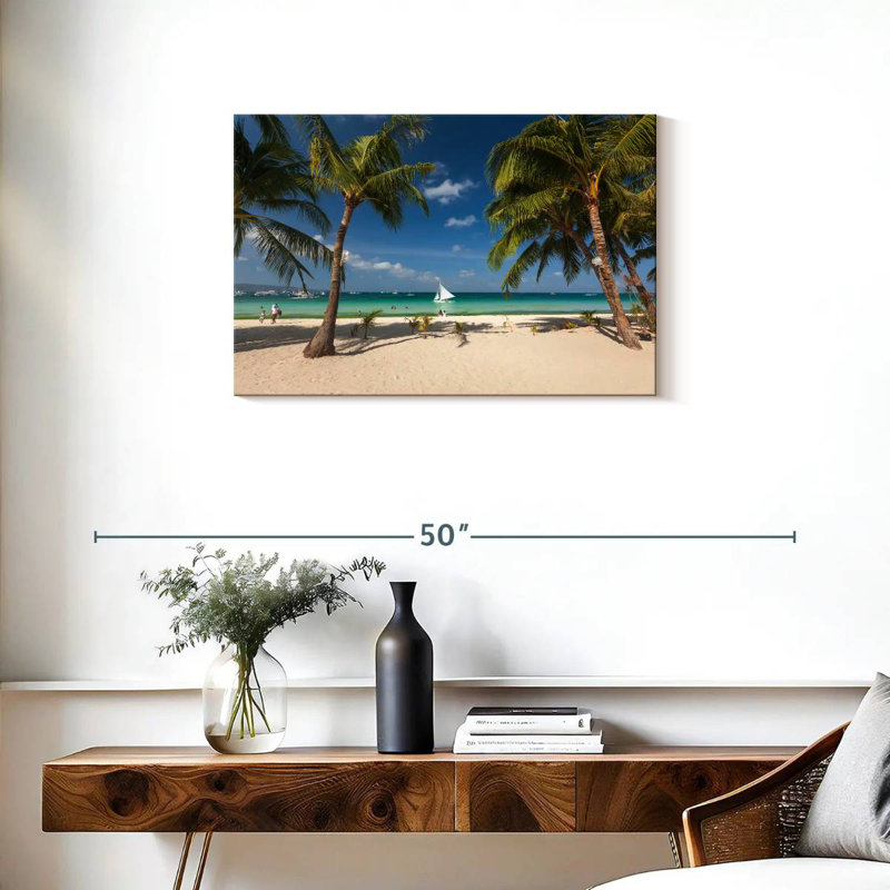 Gillard Boracay, plage de sable blanc, H 20 po x l 30 po