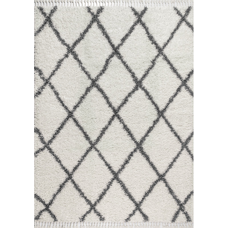 Tapis crème / gris Cantera, Rectangle 3 pi 1 po x 5 pi