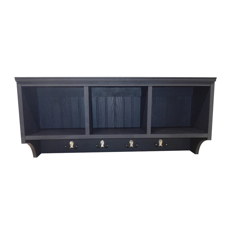 Tablette de vestiaire, Noir