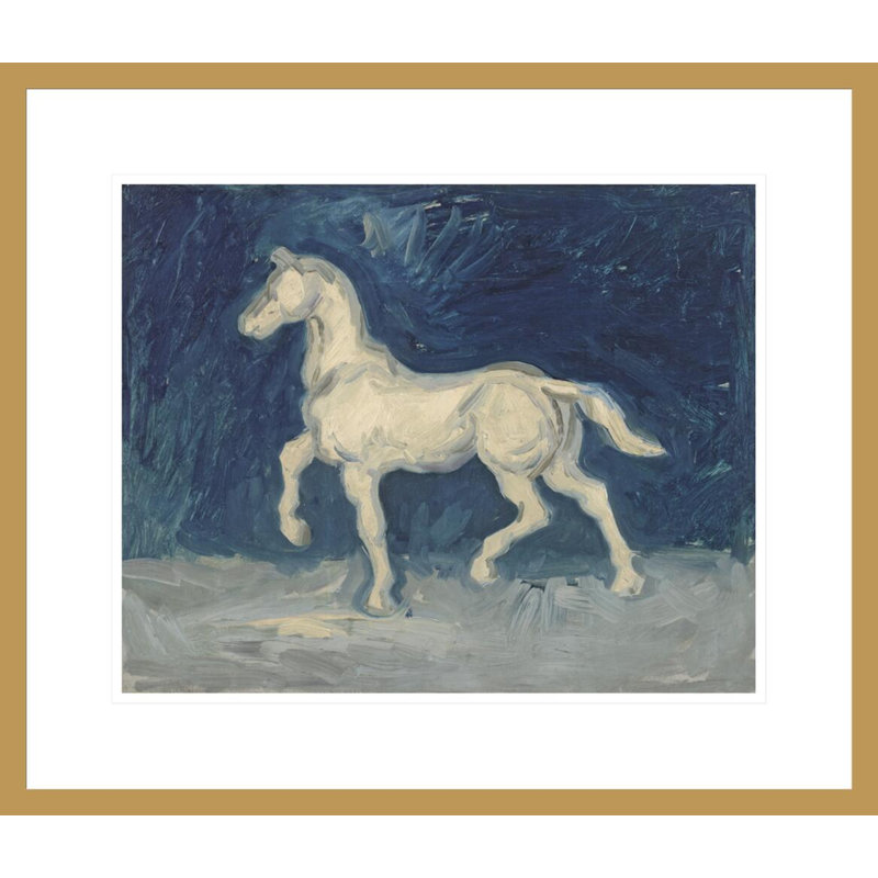 Cheval par Vincent van Gogh, H 17,75 po x l 20,69 po