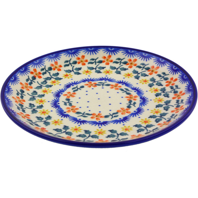 Polish Pottery 7.5" Dinner Plate