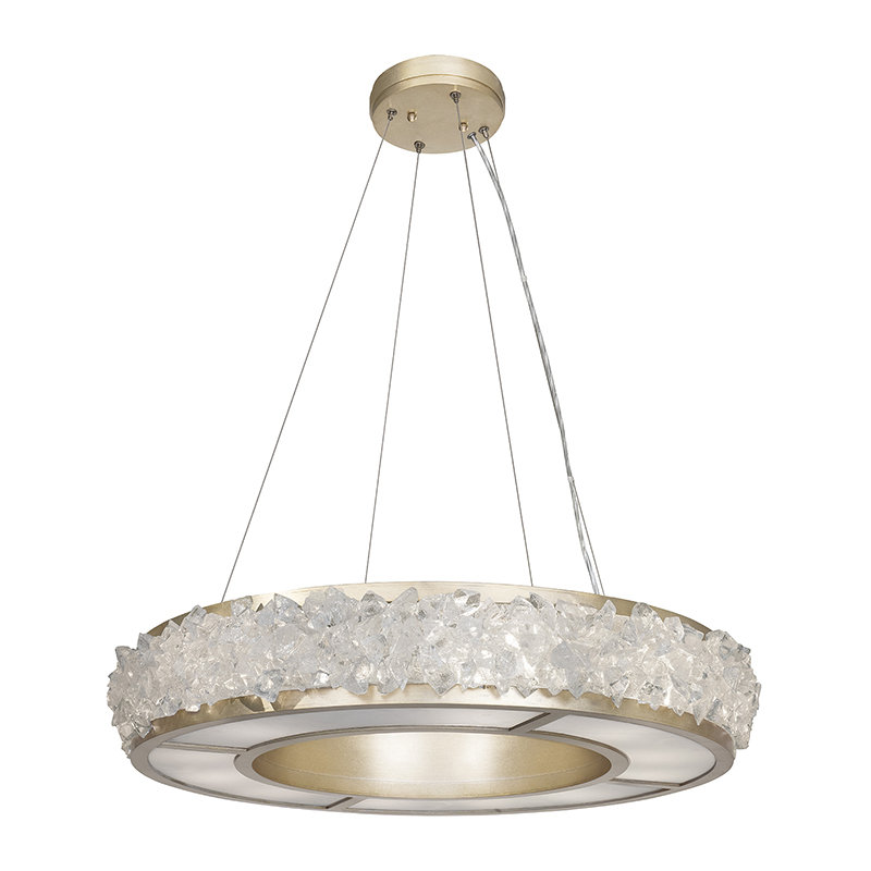 Arctic Halo 12 - Light Chandelier, Champagne Gold