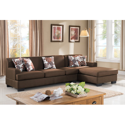 Canapé et chaise longue réversible de 112 po Geissler