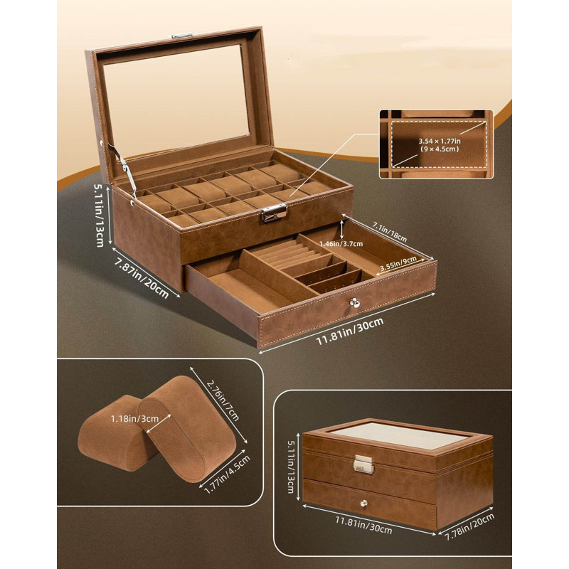 Watch Box +, Brown