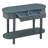 Elegant Retro Console Table With Curved Design And Smooth Glaze-123005111