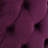 Modern Fuchsia Velvet With A Footrest Contemporary Deep Button Tufting
