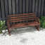 Banc d'extérieur en bois Millwood Pines