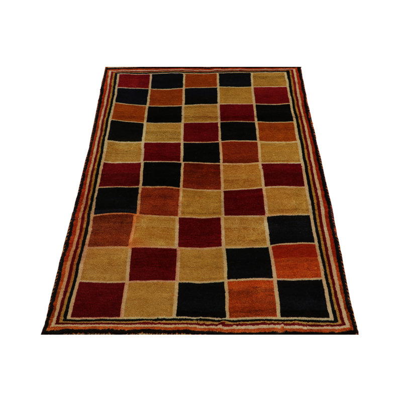 One-of-a-Kind 3’6” X 5’8” Hand Knotted Area Rug