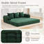 3 Seater Corduroy Sofa-717764786