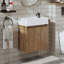 Bittencourt Cloakroom Vanity Unit with Washbasin-1137666406