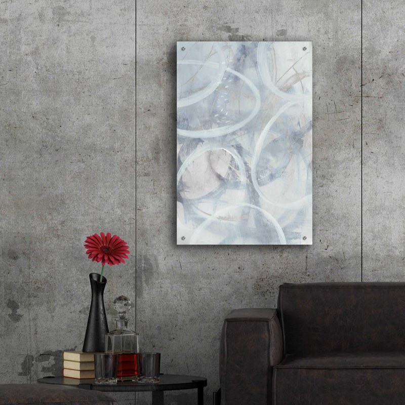 Epic Art «Float I» par Jo Maye, paroi en verre acrylique «Float I» par Jo Maye