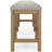 Leannah Polyester Upholstered Bench