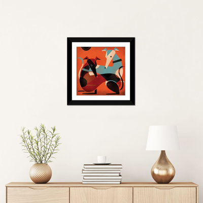 Terry Runyan " Greyhound Pair "