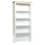 Katalina White 5 shelf tall Bookcase