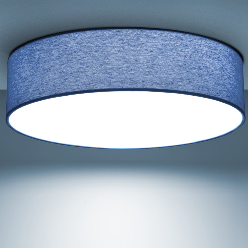 Parvin Flush Mount, Blue