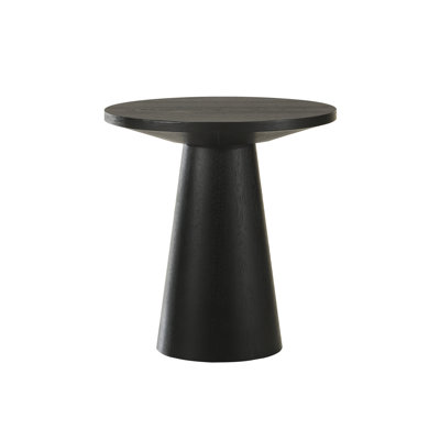 Andreacchio Pine 20" Round Solid Wood Sofa Table