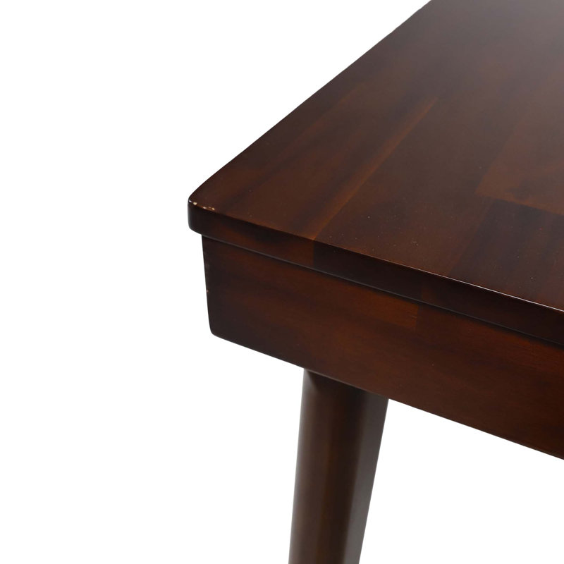 Table de salle à manger moderne à quatre pieds pour la salle à manger