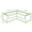Premium 250cm Outdoor Patio Sectional Cover