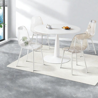 Space Saving Dining Table Sets(must Include Both Table And Chair), Mdf Metal Modern Home Dining