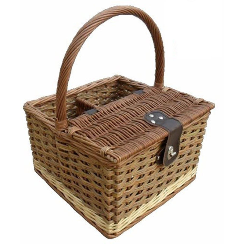 Two Tone Hambledon Empty Picnic Basket
