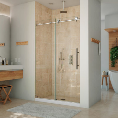 Porte de douche coulissante sans cadre DreamLine Contin l l 44-48 po x H 76 po