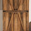  Armoire de rangement 71 po avec 2 tablettes réglables et portes de grange - Organisateur rustique pour la cuisine, la salle de bain et la salle de lavage-318377257