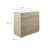Render 36" Faux Travertine Bathroom Vanity With Sink In White
