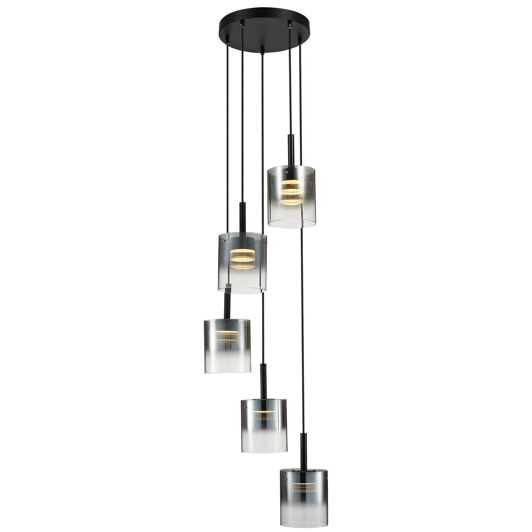 LED-Cluster-Pendelleuchte 4-flammig Blakelyn