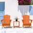 Wolak Foldable Outdoor Adirondack Chair