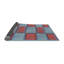Tapis gris/rouge à motifs-871987738