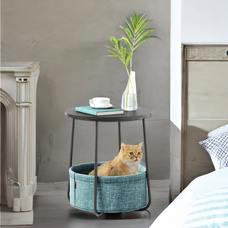 End Table, Cream